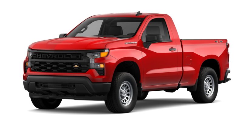 Chevrolet Silverado Cabina Regular V8 4X2 Motor 5.3L 2026